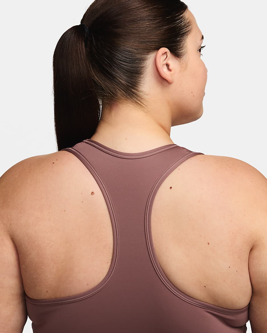 Nike Swoosh Medium Support Women s Padded Sports Bra Plus Size Nike JP